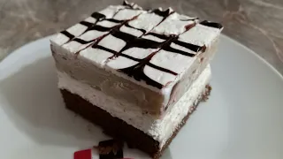 KOLAČ ZA SVE PRILIKE 💯Kremast sočan sa ukusom kapučina i karamela  Svi mi trazè komad vise #recept