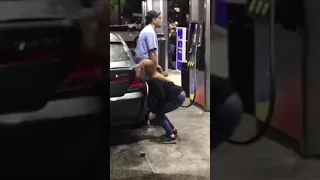 Epic fail Zombies pump gas