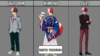 MY HERO ACADEMIA SHOTO TODOROKI DIFFERENT COSTUMES || PlayNetCity 2022