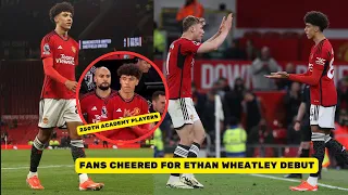 Ethan Wheatley Made His Manchester United Debut vs Sheffield United