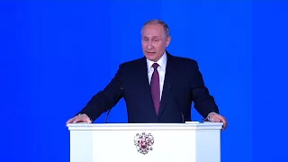 Putin Boasts of New Russian Nuclear Weapons