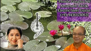 Phoole Gondho Nei // Asha Bhosle // Instrumental (Electric Steel Guitar) Cover // Amarnath Banik.