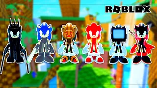 How to Find All 6 New Morphs in Find The Sonic Morphs! (110) - Roblox