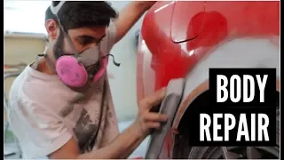 AUDI A4 B7 2.0T Project | Episode 6 | BODY REPAIR