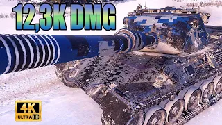 Leopard 1: 12.3k damage! - World of Tanks