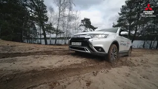 Mitsubishi Outlander тест-драйв по бездорожью