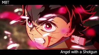 Angel with a Shotgun ft. Demon Slayer (AMV)