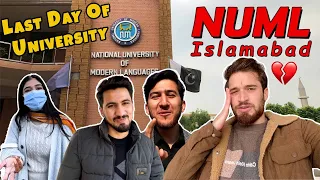 My Last Day At NUML University Islamabad - Wasif Nisar Life at NUML Islamabad