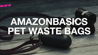 AmazonBasics Dog Waste Bags with Dispenser and Leash Clip, Standard and EPI Additive REVIEW