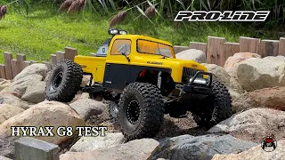 Rc Crawler Element Enduro Ecto  /  I test the proline hyrax G8 on my crawler course