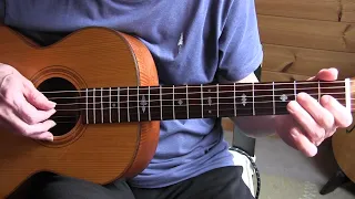 "Lonnie's Tune" Acoustic Blues Lesson/Lonnie Johnson/Woody Mann - TAB avl