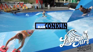 PRO Skimboarder Blair Conklin @ Lakeside Surf!