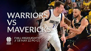 Dallas Mavericks vs Golden State Warriors   Full Game 1 Highlights