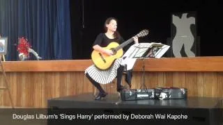 Lilburn's Sings Harry performed by Deborah Wai Kapohe