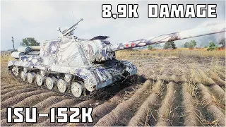 ISU-152K • 8,9K DAMAGE 3 KILLS • World of Tanks