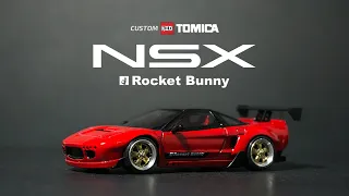 Honda NSX Rocket Bunny Custom Tomica