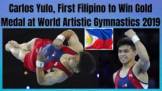 Carlos Yulo,Filipino Artistic Gymnast Won Gold Medal at World Artistic Gymnastics Championships 2019