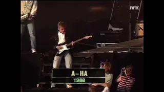 a-ha - Cry Wolf Live 1988 (snippet)