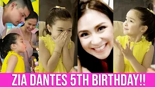 Panganay ni Marian at Dingdong KINILIG sa SURPRISE!! Zia Dantes 5th BIRTHDAY!