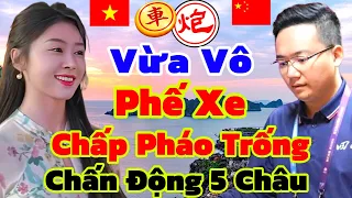 Vừa Vô Chấp Pháo Trống, Phế Luôn Xe. Chấn Động 5 Châu [Cờ Tướng]