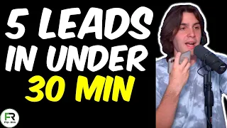 COLD CALLING REAL ESTATE LEADS "LIVE" (5+ Leads in 30 Minutes!) | Wholesaling