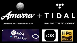 ¿TIDAL MAX con AMARRA PLAY? ¿Canciones a 352.8 kHz? | Solo con MQA 😬