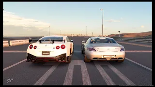 Nissan GT-R NISMO'17 VS Mercedes-Benz SLS AMG'10 | Drag Race #81