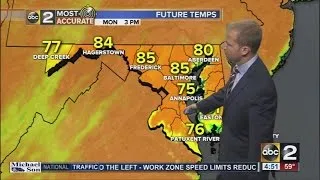 Sunny, warm Memorial Day expected in Baltimore