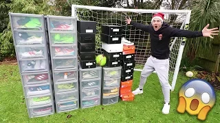 MY ENTIRE FOOTBALL BOOT COLLECTION!! (Worth $20,000)