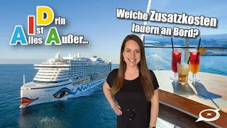 AIDA Nebenkosten: Vieles kann, nichts muss