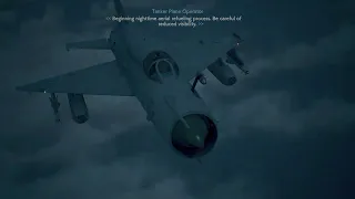 Let's Play Ace Combat 7 Skies Unknown-Flying At Night