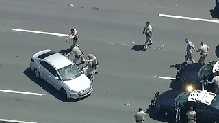 VIDEO: CHP perform pit maneuver after high-speed chase through Ventura County | ABC7