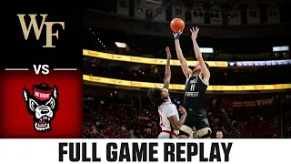 Wake Forest vs. NC State Full Game Replay | 2023-24 ACC Men’s Basketball