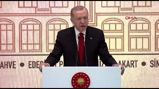 Cumhurbaşkanı Erdoğan, Sebilürreşad Kültür ve Sanat Merkezi Açılış Programı'nda konuştu