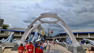 Magic Kingdom Tomorrowland Walkthrough in 5K w/ TTA PeopleMover Ride POV | Walt Disney World 2021