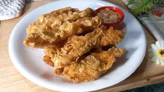 KFC Style Crispy Chicken Strip || Chicken Recipe || Zinger Recipe | Healthy Snacks #chicken #viral