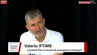 „Invitatul Zilei” la Botosani24.ro: Valeriu Iftime, candidatul PNL la președinția C.J. Botoșani