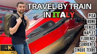 HOW TO TRAVEL BY TRAIN IN ITALY | Beginners Travel Guide | Justin Planned It