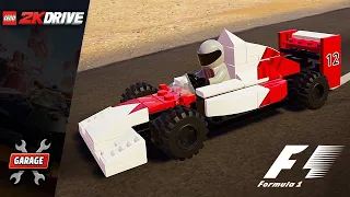Building the F1 McLaren Mp4/4 in Lego 2K Drive | Custom Builder Tutorial