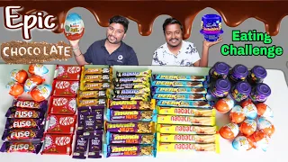 New Year Special EPIC Chocolate EATING CHALLENGE | Fully Loaded Chocolate With Fun