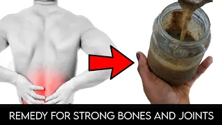 A Great Remedy For STRONG BONES and JOINTS! Just one teaspoon a day!.