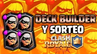 ¿EL MEJOR MAZO DE BANDIDA? | SORTEO DE GEMAS | ¡DECK BUILDER! [Clash Royale]