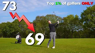 PRO GOLFER explains how to BREAK 70 ** TOP 1% of GOLFERS ONLY **