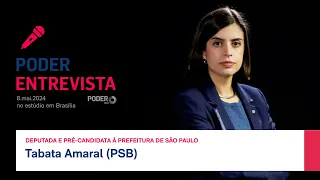 Ao vivo: Poder360 entrevista a deputada Tabata Amaral