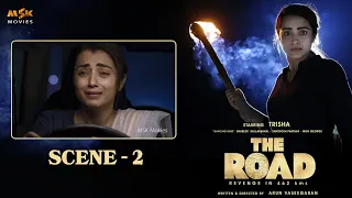 Unexpected Car Accident | Scene-2 | The Road Tamil Movie | Trisha, Santhosh Prathap | MSK Movies