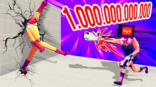 THE ONE TRILLION DAMAGE PER FIST: NEW TV WOMAN BOXER 1 VS 1 TOURNAMENT | TABS