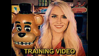 Freddy Fazbear's Pizzeria: TRAINING VIDEO | FNAF ASMR (Five Night's At Freddy's)