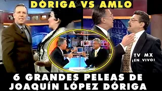 ¡OCURRIÓ EN VIVO! TOP 6 PELEAS Y P4LIZAS VS JOAQUÍN LÓPEZ DÓRIGA EN TV MÉXICO / "TEACHER" VS AMLO