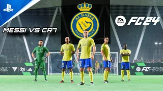 FIFA 24 | RONALDO VS MESSI | AL NASSR VS INTER MIAMI GAMEPLAY VOLTA FOOTBALL ( 4K PS5 60 FPS )