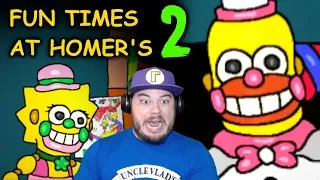 NEW SIMPSONS ANIMATRONICS WANT TO HELP ME?! | Fun Times at Homer's 2 (Nights 1 and 2)